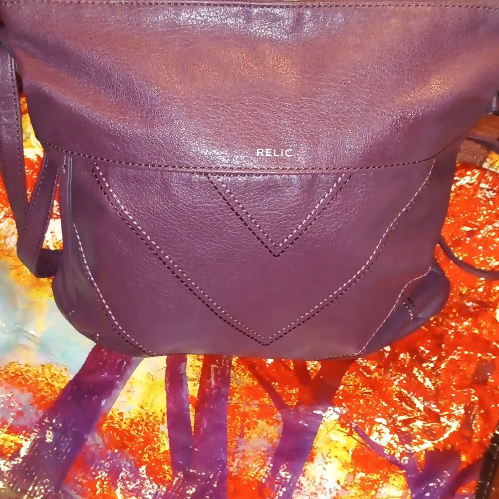 NWOT 🔥 Relic eggplant messenger bag, shoulder/crossbody.